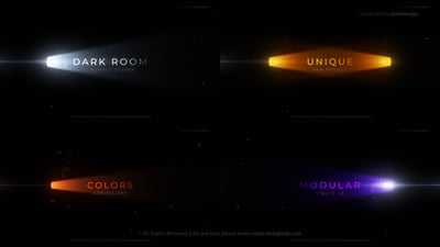 Dark Room Cinematic Opener