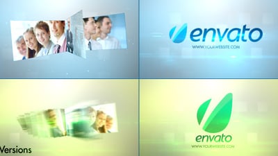 Stylish Simple Multi Video Logo