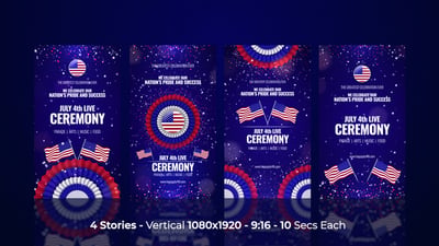 4th of July USA Independence Day Celebration Stories