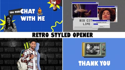 Retro Styled Opener