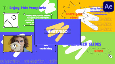 Designer Slides for After Effects