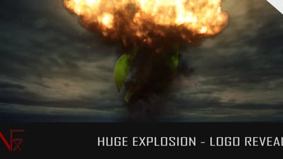 Huge Explosion - Logo Reveal