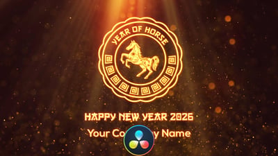 Chinese New Year 2025 - DaVinci Resolve