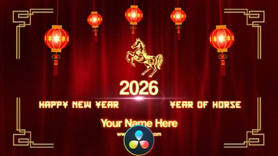 Chinese New Year 2025- DaVinci Resolve