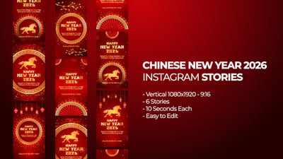 Chinese New Year 2024 Instagram Stories