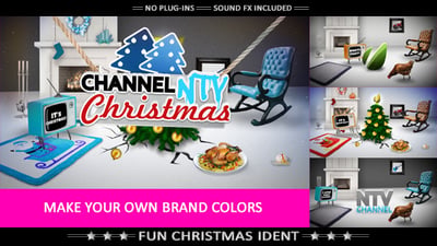 Funny Christmas Logo Intro