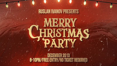 Merry Christmas Party Teaser