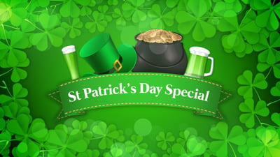 St Patrick's Day Special Promo