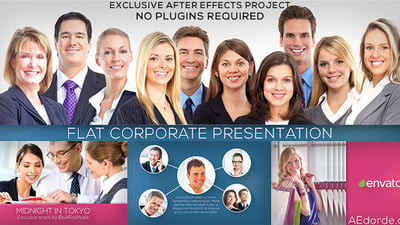 Flat Corporate Presentation