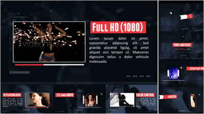 Visual Photo Futuristic Slider
