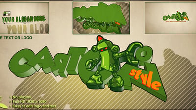 Cartoon Style Logo