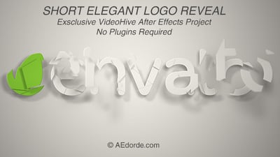 Short Elegant Logo Reveal