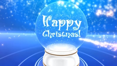 Glass snowball