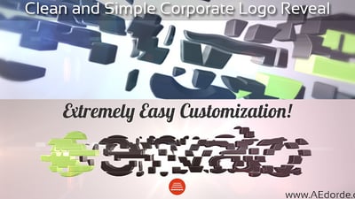 Clean and Simple Corporate Logo Reveal