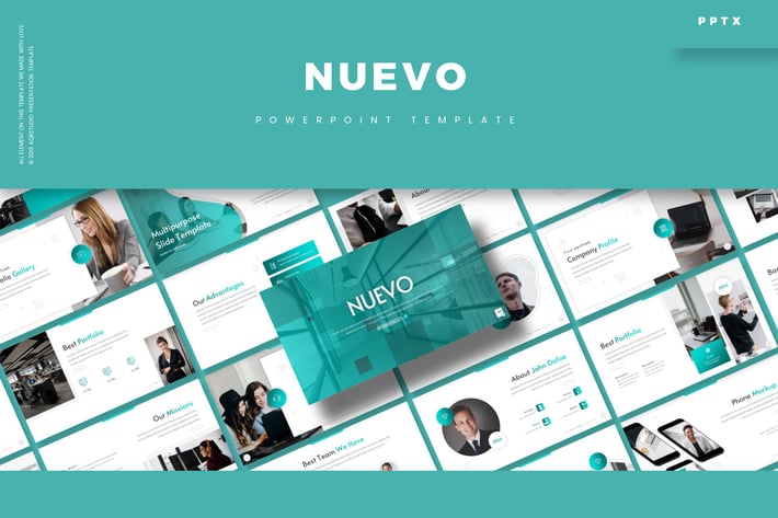 Nuevo - Powerpoint Template