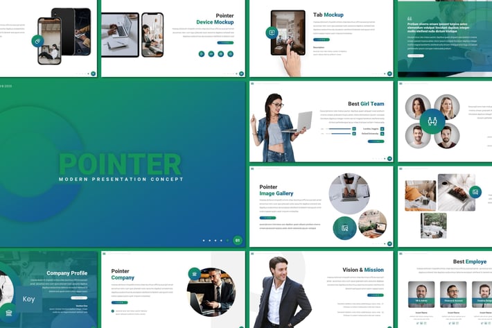 Pointer - Modern Keynote Template