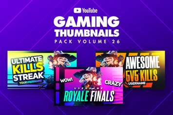 Gaming Youtube Thumbnails Pack 26