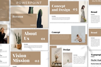 Berraza - Brandbook Powerpoint Template