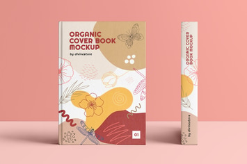 Organic Cover Book Mockup