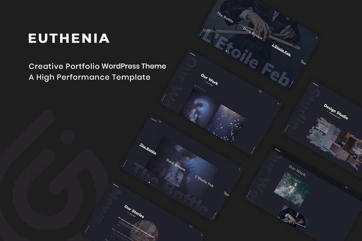 Euthenia - Creative Portfolio WordPress Theme