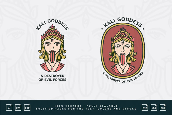 Logo Design - Kali Queen