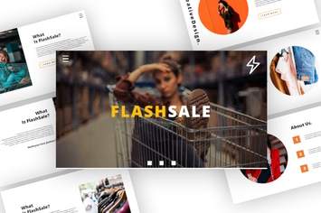 Flash Sale - Business Keynote Template