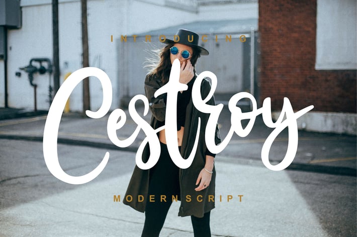 Cestroy Modern Script