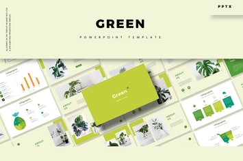 Green - Powerpoint Template
