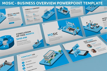 Mosic - Business Overview Powerpoint Template