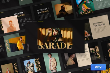 Sarade - Fashion Keynote Presentation Template