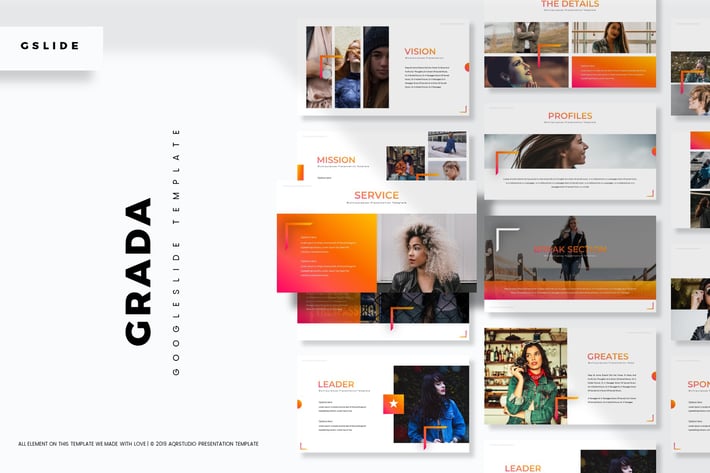Grada - Google Slides Template