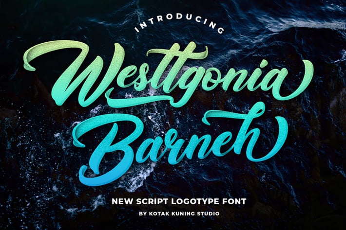 Westtgonia Barneh - Casual Script Font
