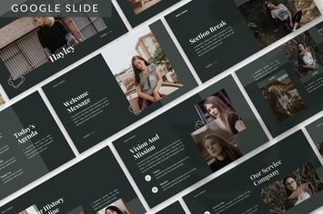 Hayley - Fashion Google Slide Template