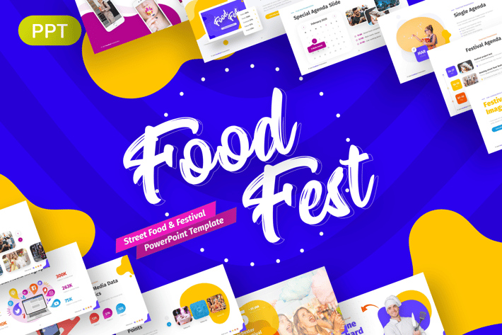 FoodFest Creative Festival Presentation Template