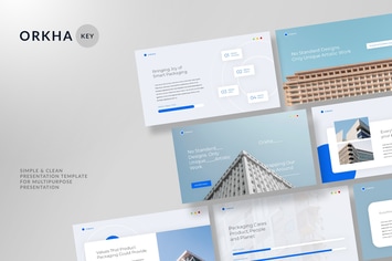 Orkha - Simple & Clean Keynote Template