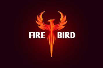 Firebird - Modern Vivid Phoenix Logo