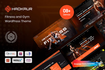 Hadkaur - Fitness and Gym WordPress Theme