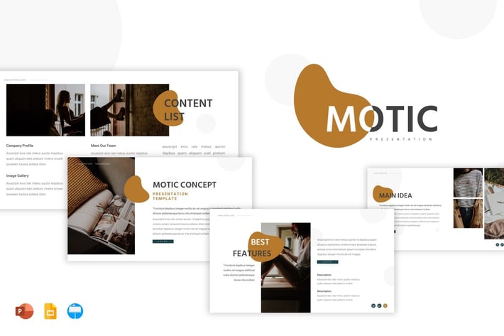 Motic - Presentation Template