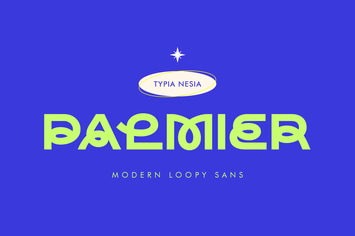 Palmier - Modern and Bold Loopy Sans Serif