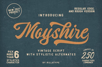 Moyshire - Vintage Script