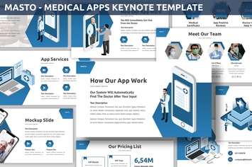 Masto - Medical Apps Keynote Template