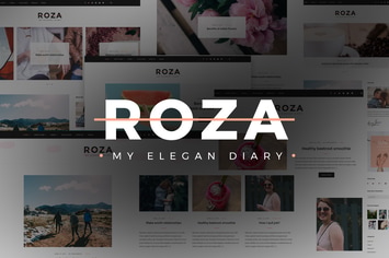 Roza - Clean Blog HTML Template