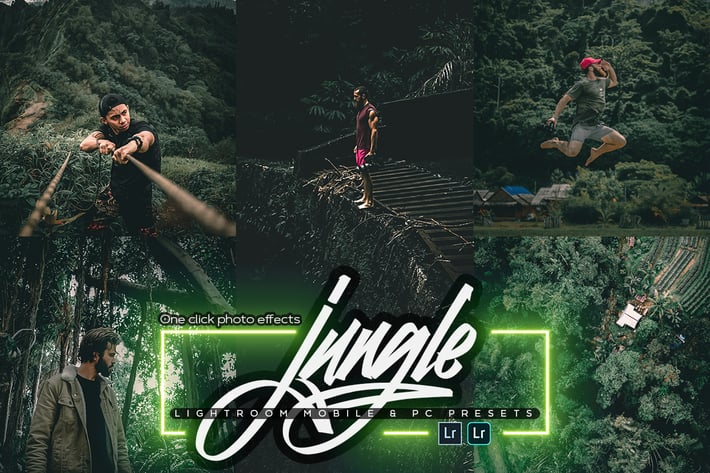 Green Jungle Lightroom Mobile & PC Presets