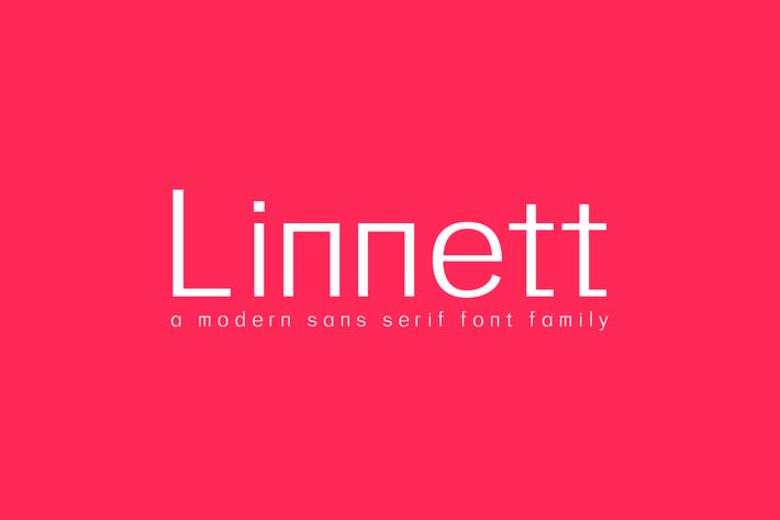 Linnett Sans Serif Font Family