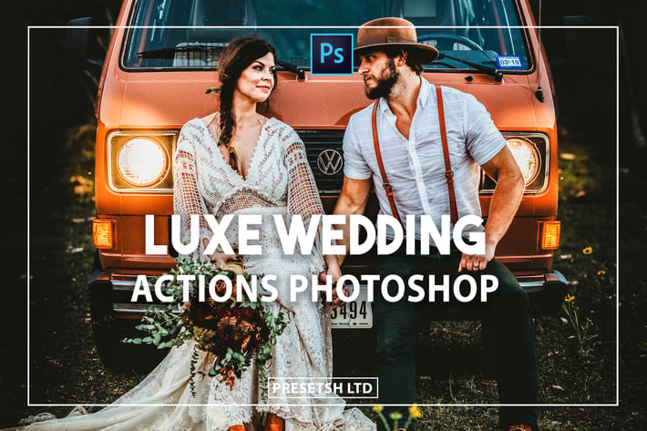 Luxe Weddings Photoshop Actions 