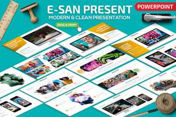 E-San Powerpoint Presentation Template