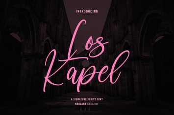 Los Kapel Script Font