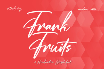 Frankfruits Handwritten Script Font