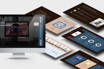 Aorea : Socmed Marketing Pitch Deck Powerpoint