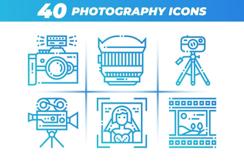 40 Photography Icons